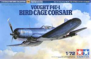 Tamiya 60774 Vought F4U-1 Bird Cage Corsair 1/72