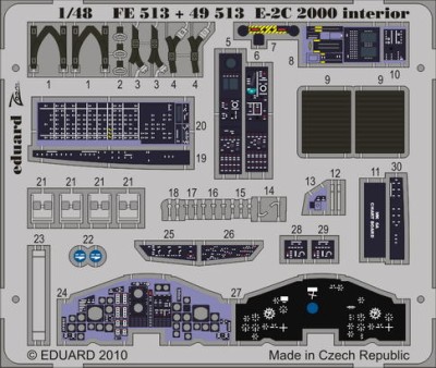 Eduard FE513 E-2C 2000 interior S.A.
