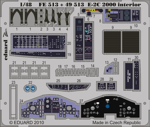 Eduard FE513 E-2C 2000 interior S.A.