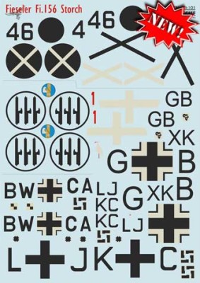 Print Scale 48-101 Fieseler Fi.156 Storch 1/48