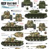 Star Decals 35-C1041 Finnish Tanks in WWII #5. KV-1 and Amphibious Tanks. [Soviet ] 1/35