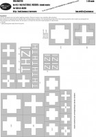 New Ware NWA-M0706 1/48 Mask He-111 Z-1 THZI Nat.Insignia (ICM 48260)