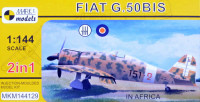 Mark 1 Models MKM-144.129 Fiat G.50bis 'In Africa' (2-in-1) 1/144