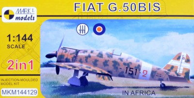 Mark 1 Models MKM-144129 Fiat G.50bis 'In Africa' (2-in-1) 1/144