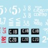 Star Decals 35-C1173 Spanish Civil War # 5. Republican Soviet T-26 tanks. T-26 m/1933 1/35