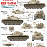 Star Decals 72-A1058 Israeli AFVs # 3. M48A2 Patton 'Magach' and AMX-13/75. 1960s and Six-Day War markings 1/72