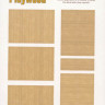 Peewit D74003 1/72 Decal Plywood - birch (light)