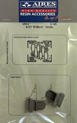 Aires 4862 K5Y Willow seats (OTAKI) 1/48