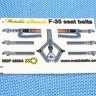 Metallic Details MDR48244 Lockheed-Martin F-35A Lightning II ejection seat 3d-printed  1/48