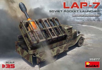 MiniArt 35277 Советская реактивная установка LAP-7 1/35