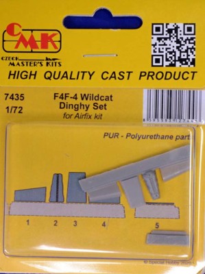 CMK 7435 F4F-4 Wildcat Dinghy Set (AIRFIX) 1/72
