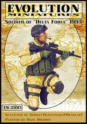 Evolution Miniatures 35013 Soldier of “Delta Force”1993