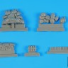 Black Dog T72161 Carro Comando M13/40 accessories set (designed to be used with IBG Models kits) 1/72