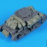 Black Dog T72161 Carro Comando M13/40 accessories set (designed to be used with IBG Models kits) 1/72
