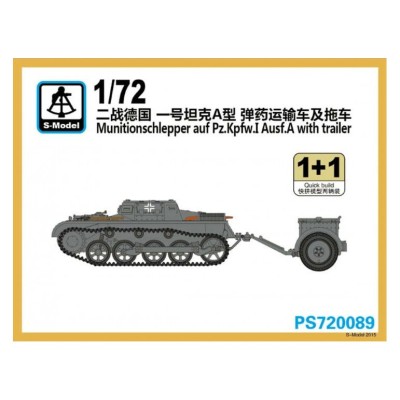 S-Model PS720089 Munitionschlepper Auf Pz. kpfw. I Ausf. A 1/72