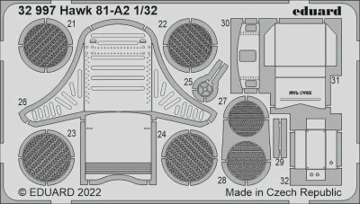 Eduard 32997 SET Hawk 81-A2 (G.W.H.) 1/32