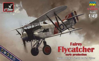 Armory AR48001 Fairey &quot;Flycatcher&quot; (FAA), ранняя версия, с двигателем Jaguar-III 1/48