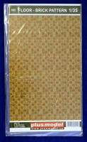 Plusmodel M-582 Floor - brick pattern 1/35
