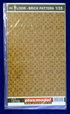 Plus model 582 Floor - brick pattern 1/35
