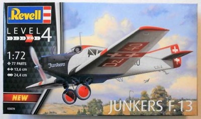 Revell 03870 JUNKERS F.13 1/72