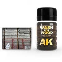 AK Interactive AK-00263 СмывкаWASHFORWOOD (смывка для древесины)
