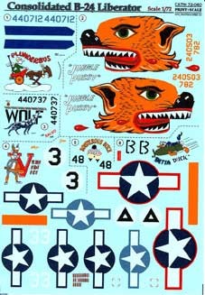 Print Scale 72-060 B-24 Liberator 1/72