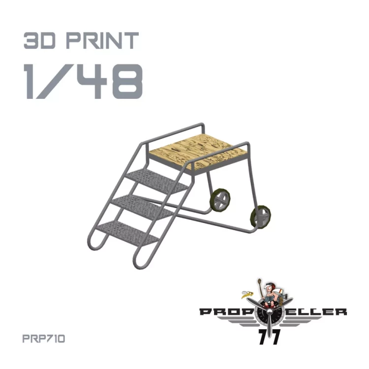 77Propeller 77PRP710 Luftwaffe Workshop Ladder Type 1 1/48
