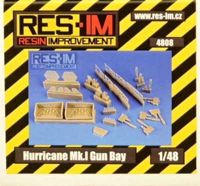 RES-IM RESIM4808 1/48 Hawker Hurricane Mk.I gun bays (ITAL)