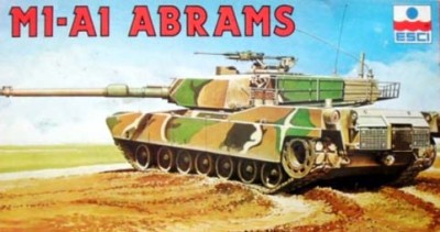 ESCI 8072 M1-A1 ABRAMS 1:72