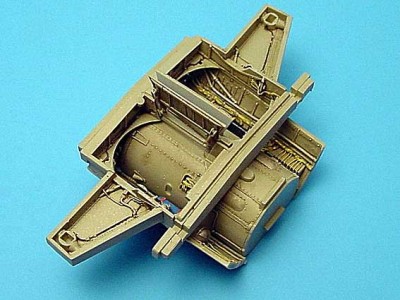 Aires 4148 Me 262A SCHWALBE wheel bay &amp; cockpit set 1/48