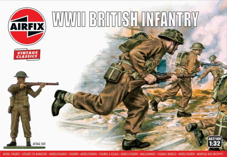 Airfix 02718V British Infantry (WWII) 1/32