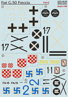 Print Scale 48-146 Fiat G.50 Freccia - part 2 (wet decals) 1/48