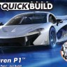 Airfix J6028 McLaren P1 in White. QUICK BUILD No Glue! - No paint! - Just BUILD!