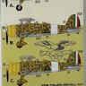 Kora Model NDT72098 Decals Fiat CR 42 Falco Squadriglia Spec.Irak 1/72