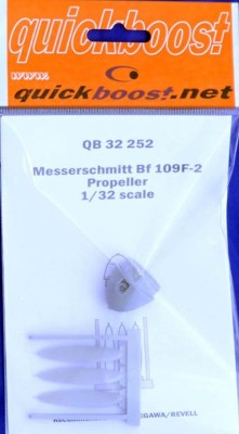 QuickBoost QB32252 Bf 109F-2 propeller (HAS/REV) 1/32