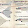 Print Scale 72-297 Douglas F4DF-6 Skyray In the complete set 2 sheets 1/72