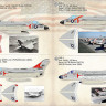 Print Scale 72-297 Douglas F4DF-6 Skyray In the complete set 2 sheets 1/72
