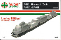 Hunor Product 72206 Complete Armoured Train (resin kit) 1/72