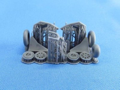 Metallic Details MDR48181 Mikoyan MiG-17 landing gears (designed to be used with Hobby Boss kits) 1/48