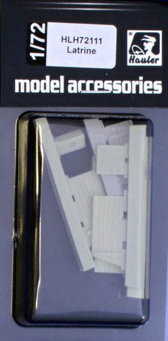 Hauler HLH72111 Latrine (resin set) 1/72
