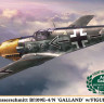 Hasegawa 07500 Истребитель с фигурой Messerschmitt Bf109E-4 "Galland" w/Figure 1/48