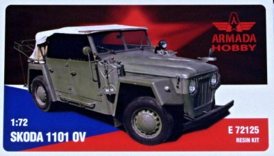 Armada Hobby E72125 SKODA 1101 OV (resin kit) 1/72