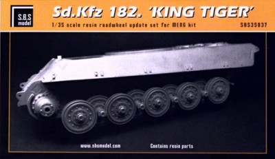 Sbs Model 35037 Sd.Kfz 182. King Tiger - roadwheel set (MENG) 1/35