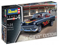 Revell 07663 Автомобиль '56 Chevy Customs 1/24
