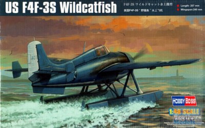 Hobby Boss 81729 Самолет US F4F-3S Wildcatfish 1/48