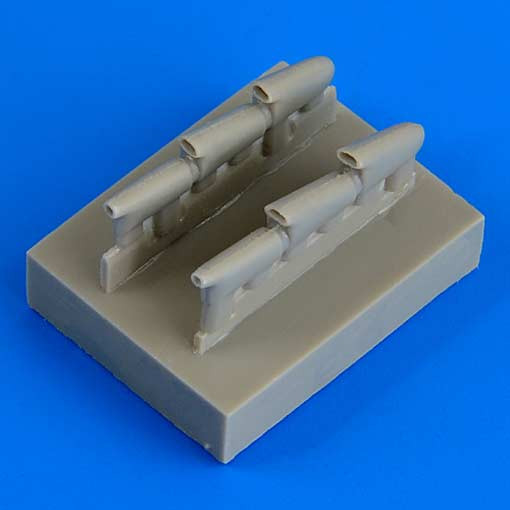 QuickBoost QB72456 Hurricane Mk.I-late exhaust 1/72
