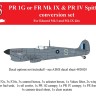 Aims AIMS48P046 Supermarine Spitfire PR.IG / IV or FR.IX - for Eduard Mk.I or Mk.IX kits (designed to be used with Eduard kits) 1/48
