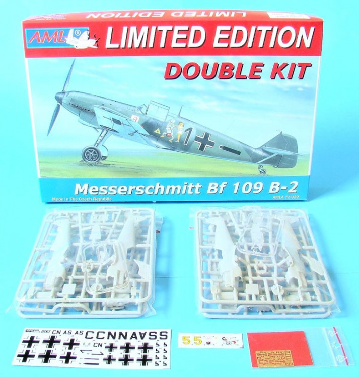 AML AMLA72029 Messerschmitt Bf 109 B-2 (Double kit) 1/72