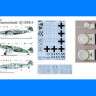 AML AMLD32001 Декали Bf-109K-4 Part I. (with resin wheels) 1/32
