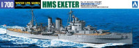 Aoshima 052730 British Heavy Cruiser HMS Exeter 1:700